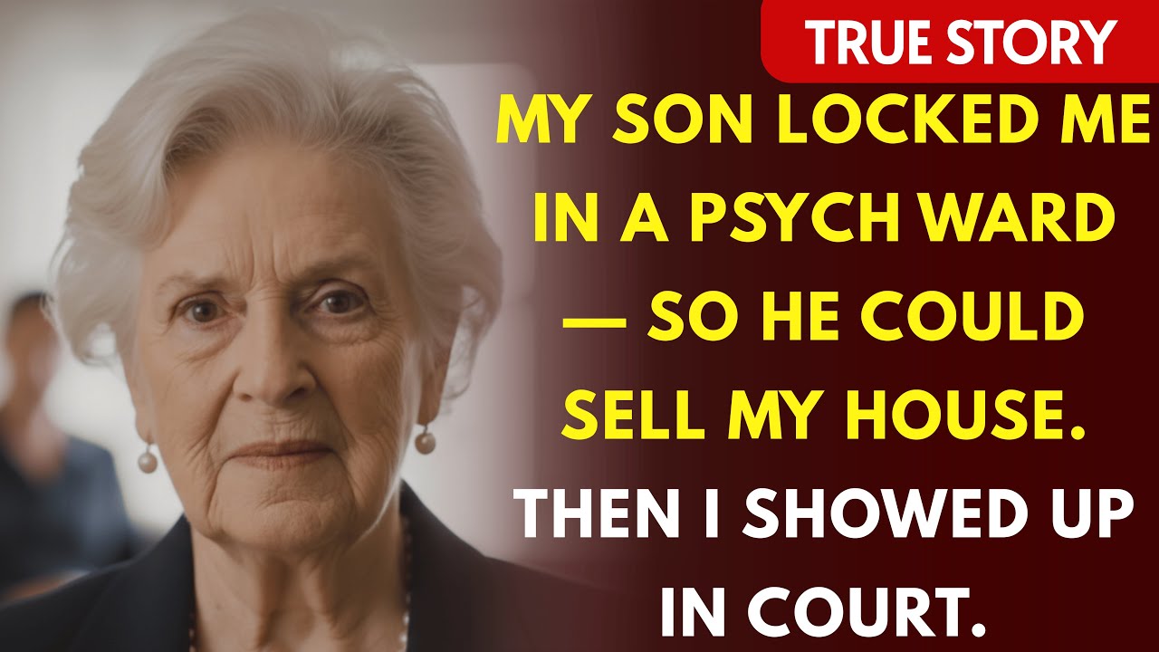 My Son Had Me Committed To A Psych Ward — So He Could Sell My House. Then I Walked Into Court.