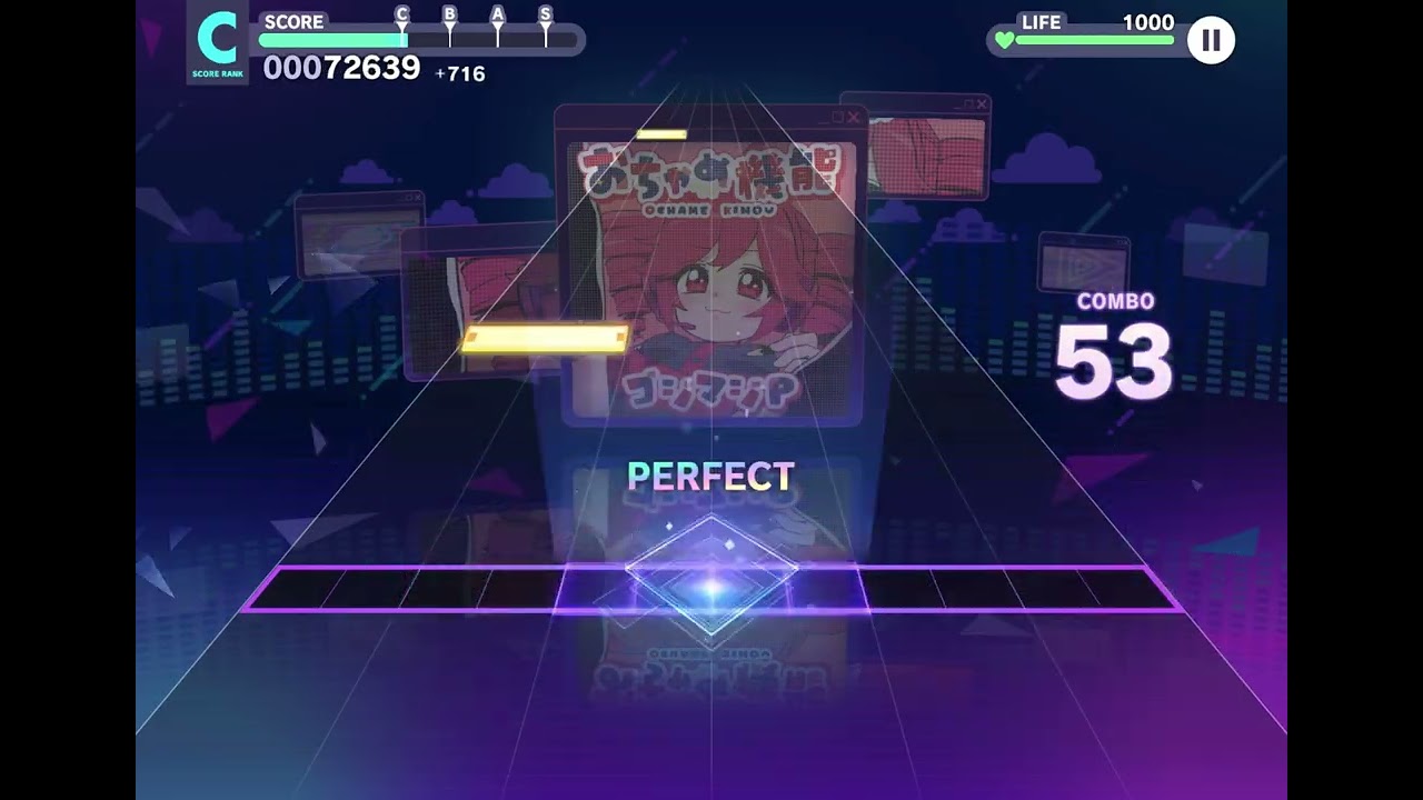 Playing Hatsune Miku Colorful Stage instead of doing math homework 