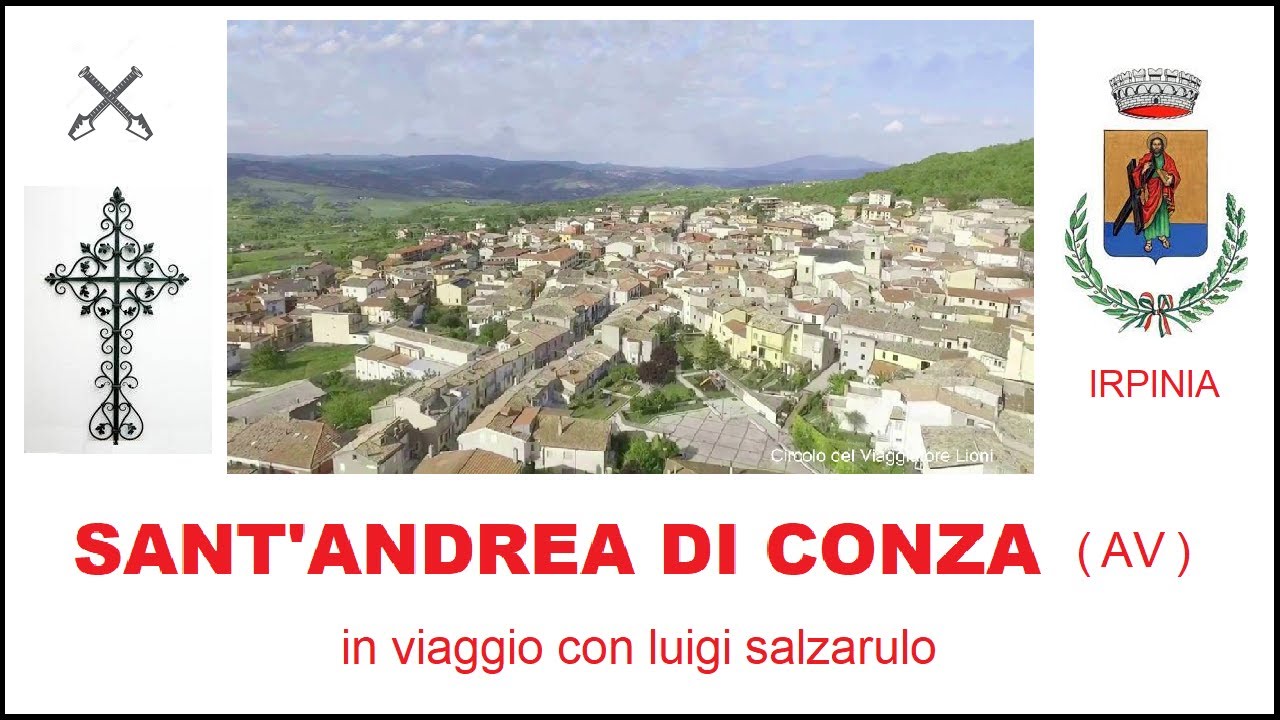 SANT'ANDREA DI CONZA (Av) - IL BORGO DI PIETRA - Ultima Versione/Nuove Riprese - in viaggio con L.S.