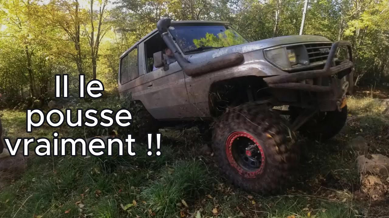 Il le pousse avec son Toy !!!! #automobile  #baroudeur  #patrol  #offroad #randonnee #mud