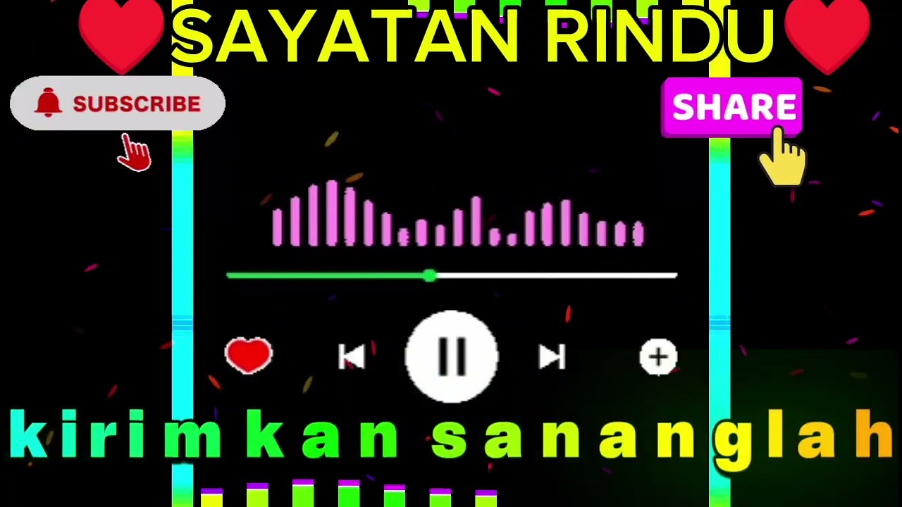 ♥️ SAYATAN RINDU ♥️ Lirik & lagu #short #laguminangbaper #slowrock #lirikvideo @Rimacrator_content 
