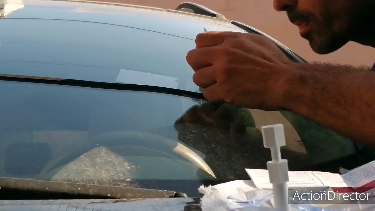 kit riparazione pochi minuti fai da te Mr. repair resina vetro auto parabrezza scheggiato crepato