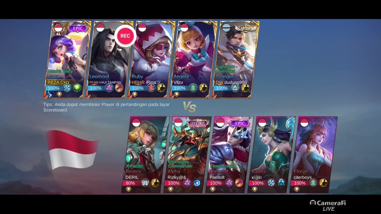 NANA SOLO RANK LEGEND MOBILE LEGENDS