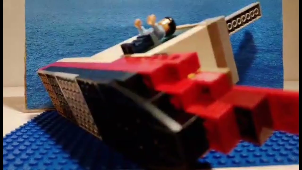 LEGO Jaws Stop Motion Animácia