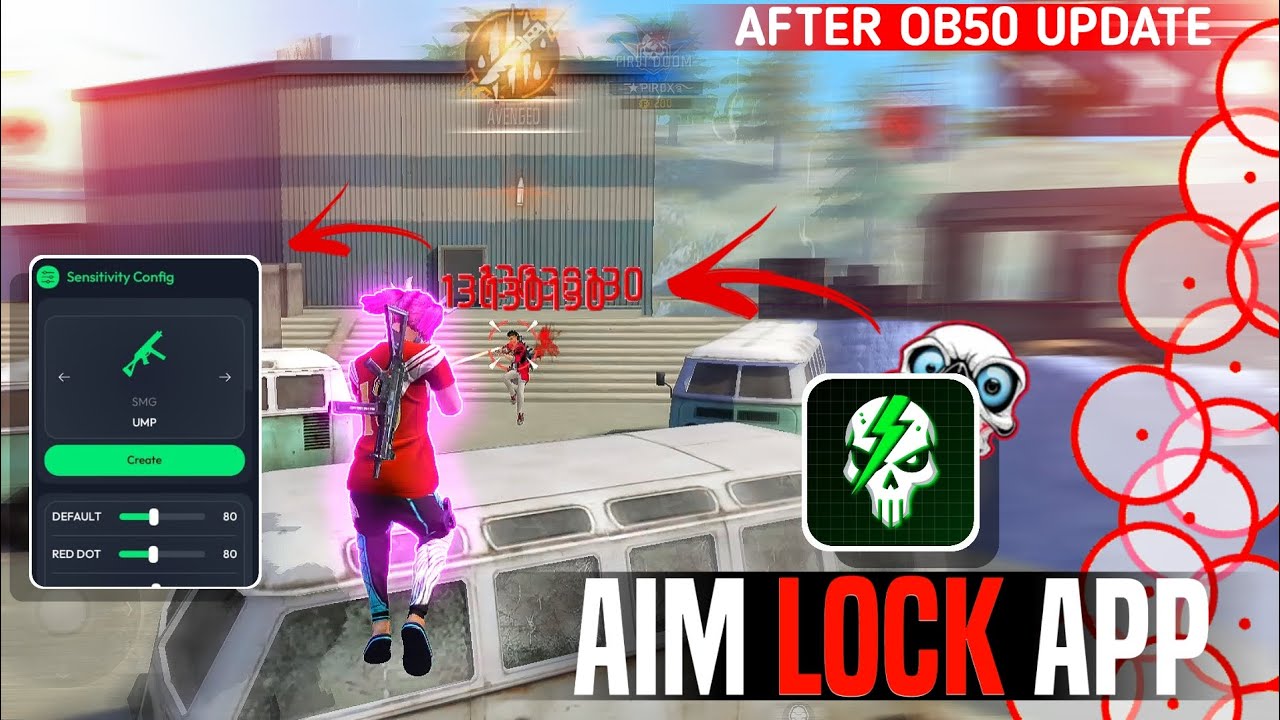 I Found Best Android SENSI App! | Free Fire Headshot Setting | Pirox FF