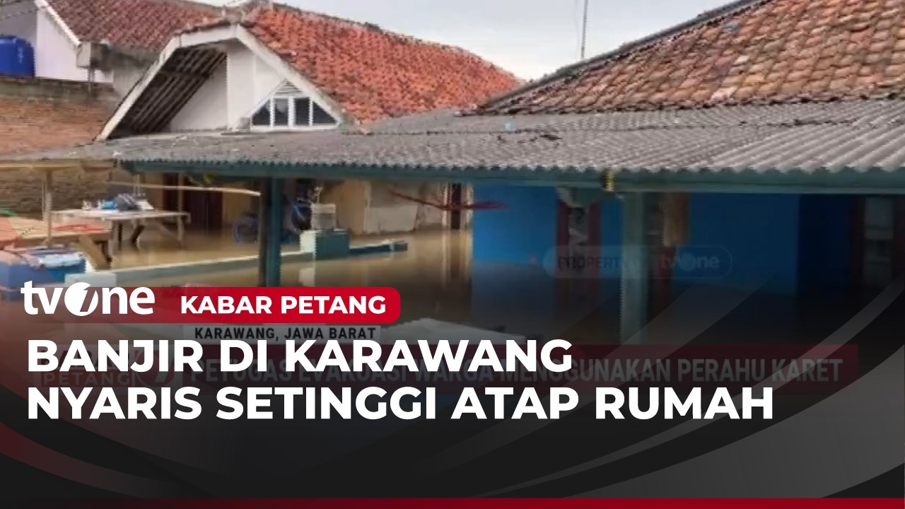 Banjir Karawang Semakin Meluas | Kabar Petang