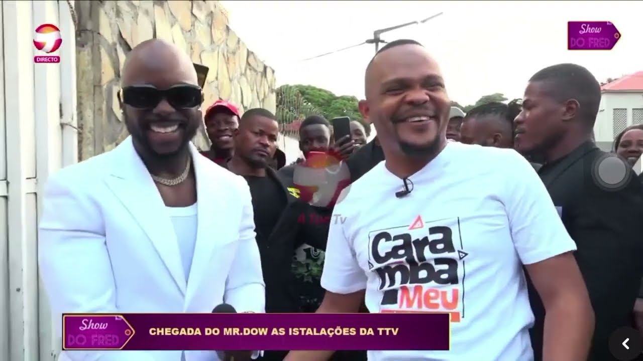 Chegada triunfal do Mr Bow no Show do Fred jossias confira😱😱😱