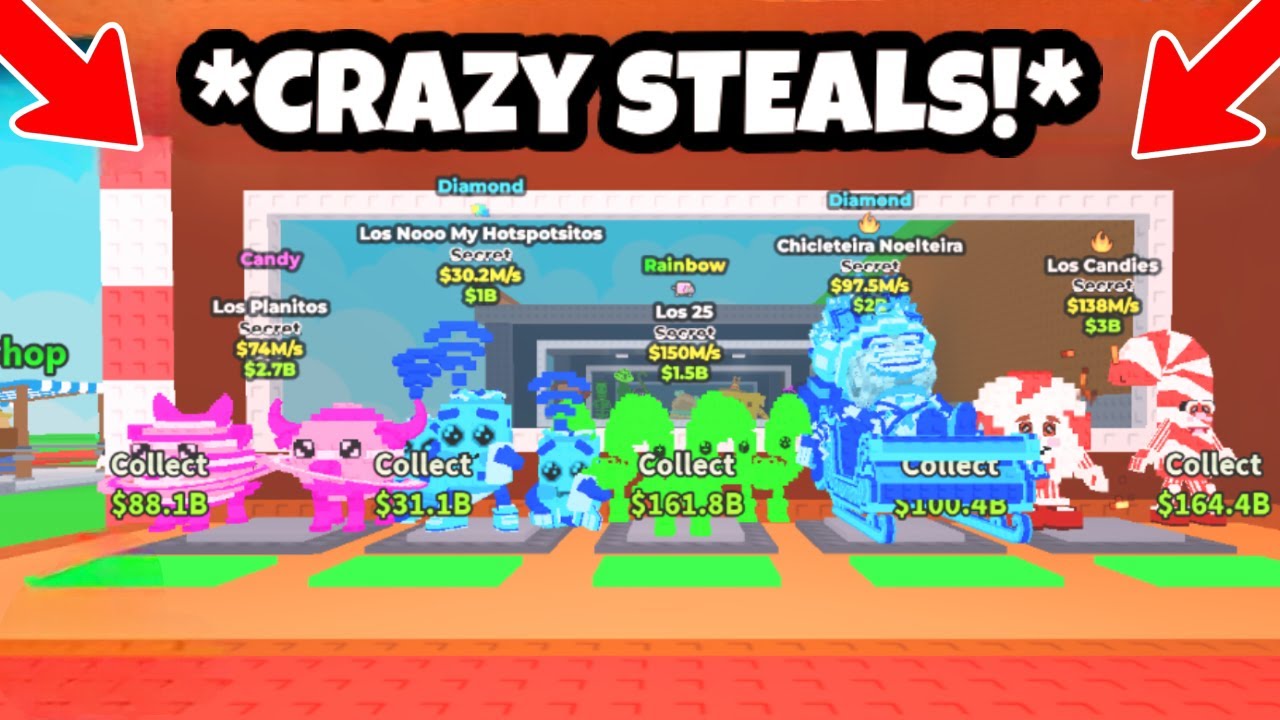 I STOLE CRAZY LOOT Using the ”BEANIE METHOD” During ADMIN ABUSE! | INSANE PvPs! (Steal a Brainrot)