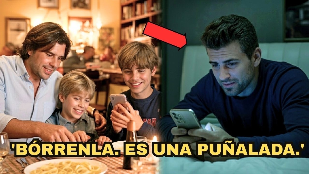 🎥 Una Foto Casual Se Volvió Viral: Piqué Intentó Borrarla a Cualquier Costo