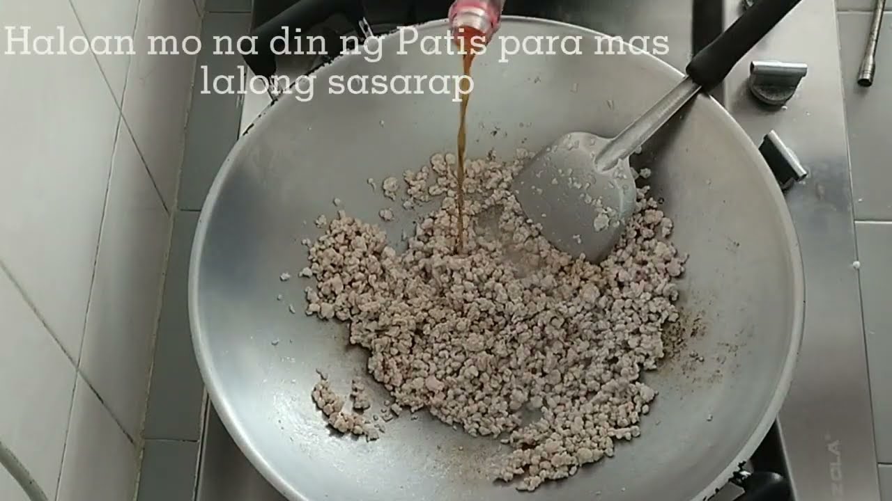STIR FRY THE MINCED PORK IN 5 MINS!  CHINESE RECIPE