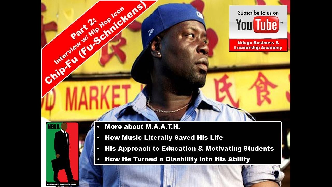 Interview w/ Chip-Fu (of the Fu-Schnickens) Part 2 of 3