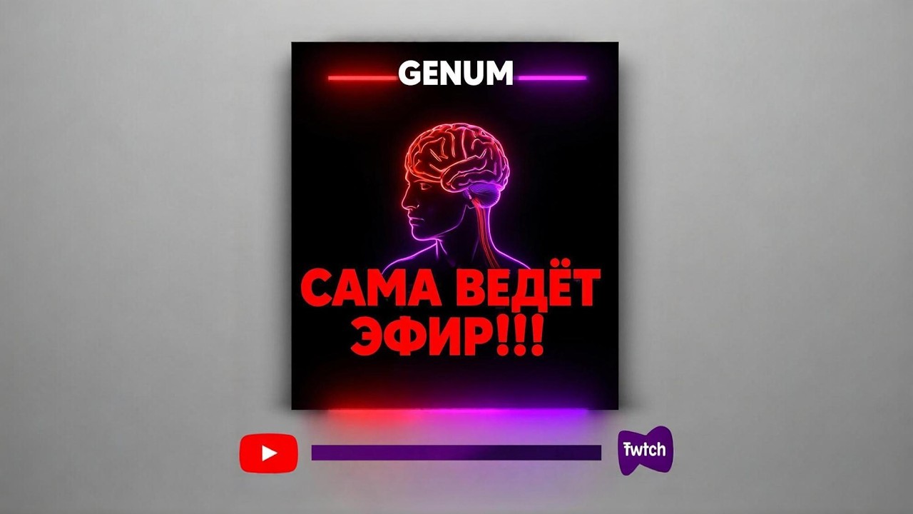 GenUm: Программа, которая САМА ведёт стрим с головоломками. Ты просто включаешь эфир!