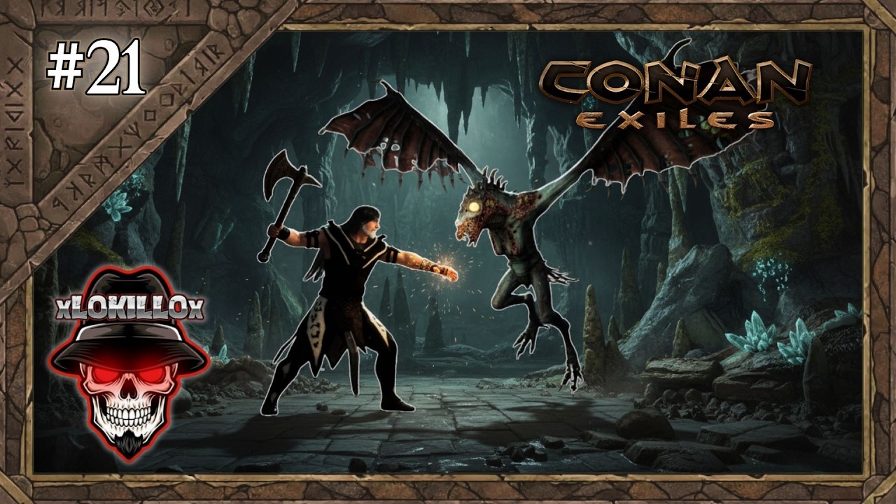 CONAN EXILES #21| ⚔️CUEVA DE LAS ARPIAS Y SANGRE N3GR4  #ConanExiles #Gameplay
