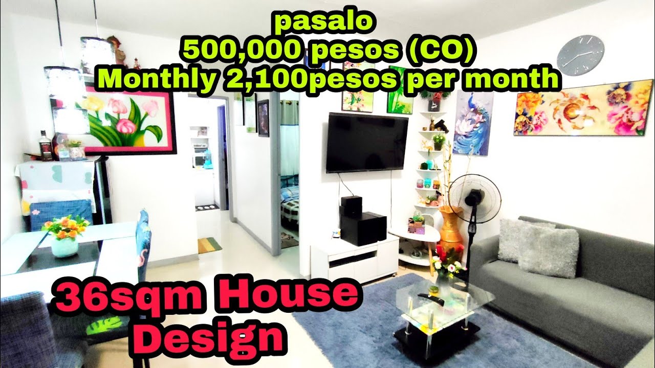 36sqm House Design Bungalow | Small House Philippines