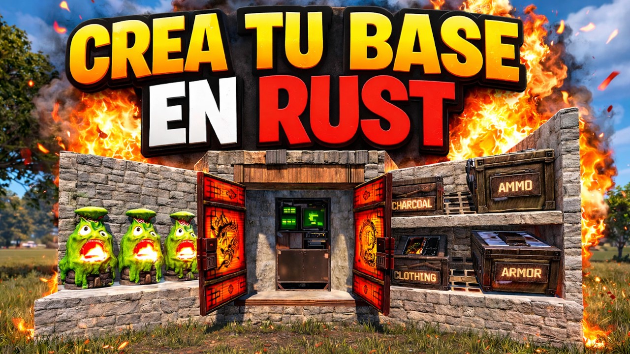 CREA TU BASE EN RUST PASO A PASO 🏠 | Gu&iacute;a Completa