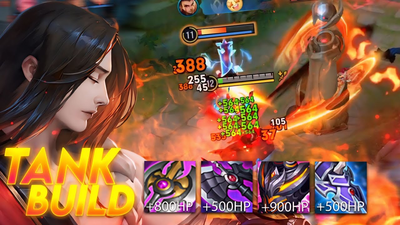 TOP UKYO TACHIBANA JUNGLE TANK BUILD AND CAN DEAL DECENT DAMAGE! BEST ARCANA, BUILD & ROTATION | HOK