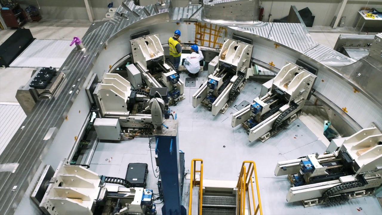 THE FIRST AND BIGGEST MAGNET EVER MADE IN EUROPE, MANUFACTURED BY SIMIC IN COLLABORATION WITH F4E