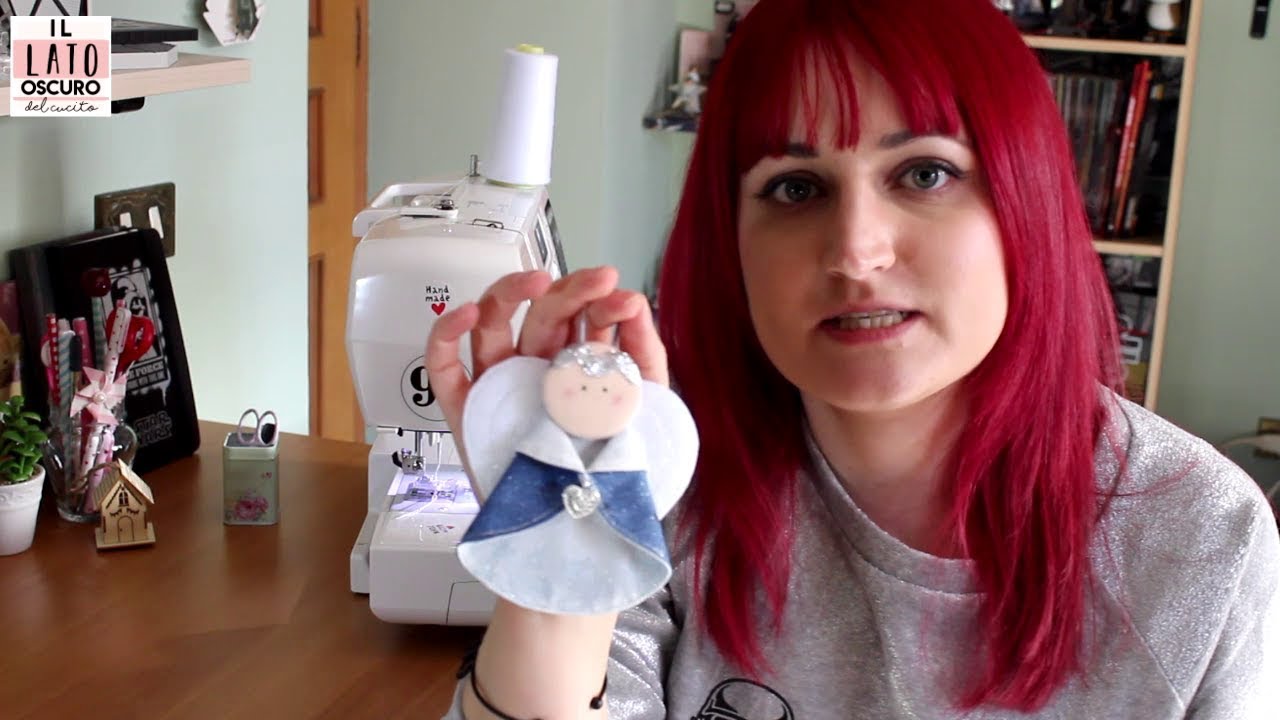 Tutorial Angioletto di natale