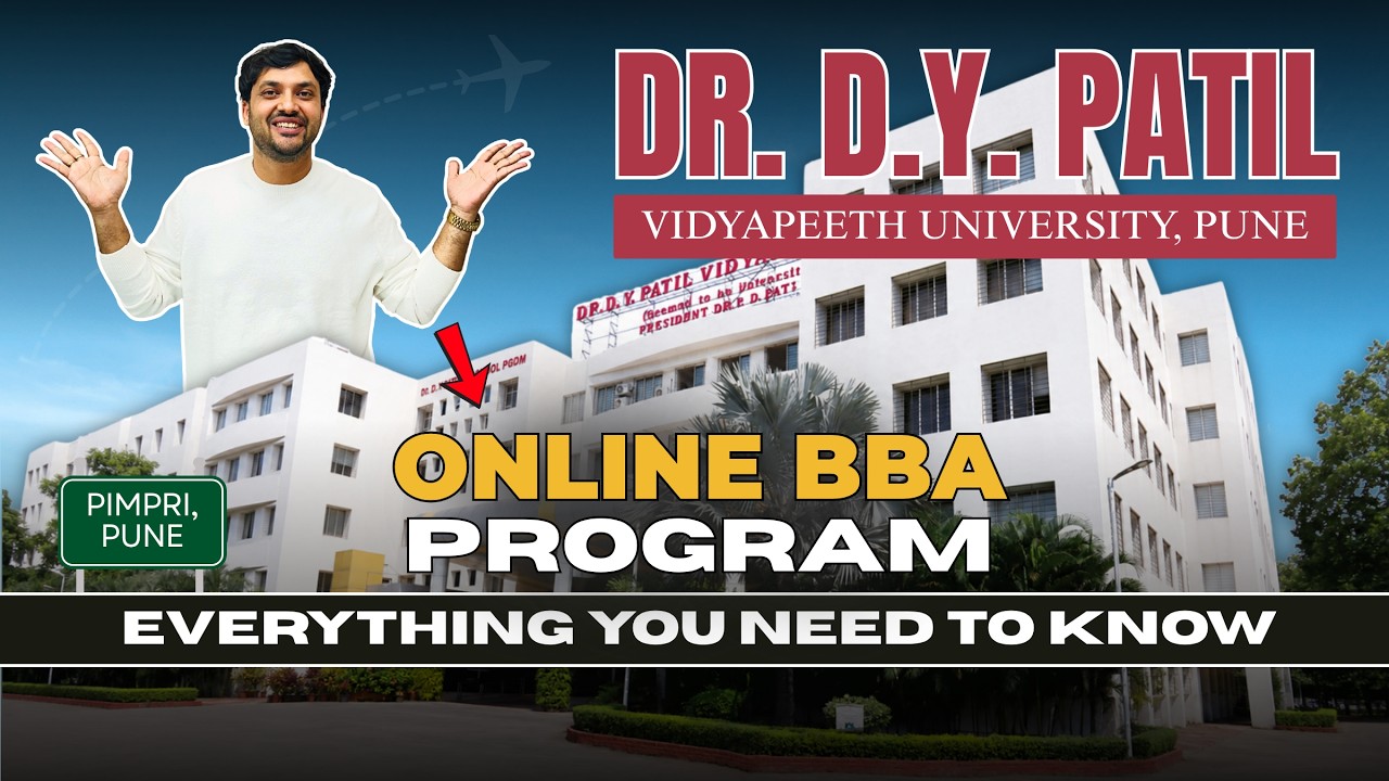 Dr. DY Patil Vidyapeeth Online BBA 2026 | Fees, Admission & Placement