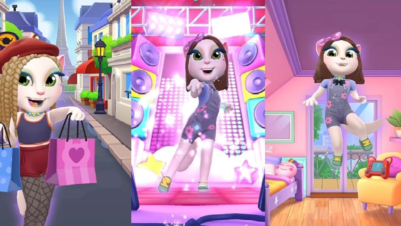 My Talking Angela 2 (by Outfit7) - Android Gameplay HD #3