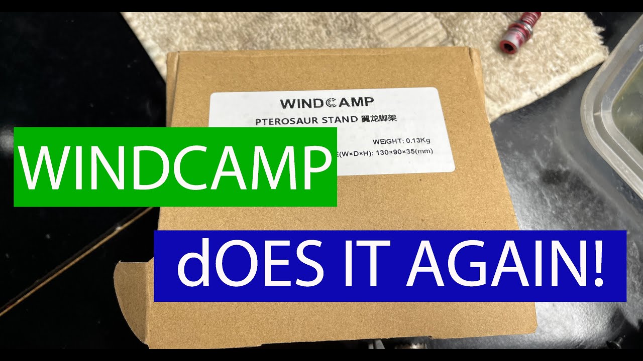 Windcamp Pterosaur for the Yaesu FT-817/818 - Ergonomic Step for your 817/818