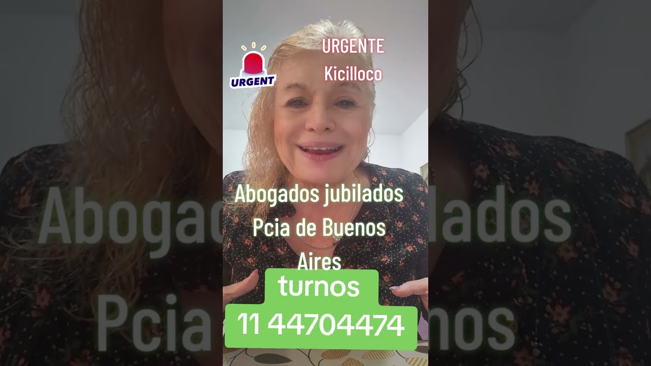 ABOGADOS JUBILADOS DE LA PROVINCIA DE BUENOS AIRES. Convocatoria Lucía Folino