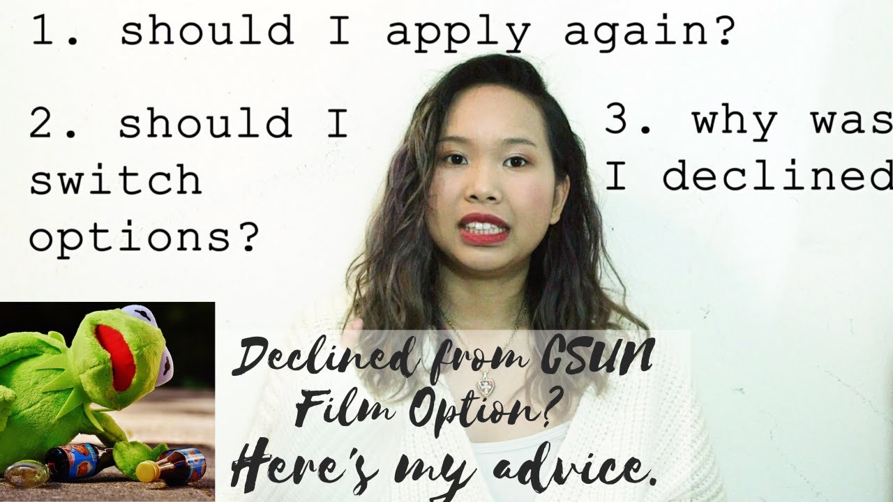 Declined from CSUN Film? Here's the Truth.