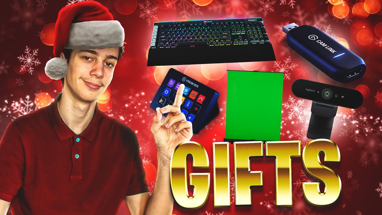 CHRISTMAS gift ideas for Streamers, Content creators and Gamers!