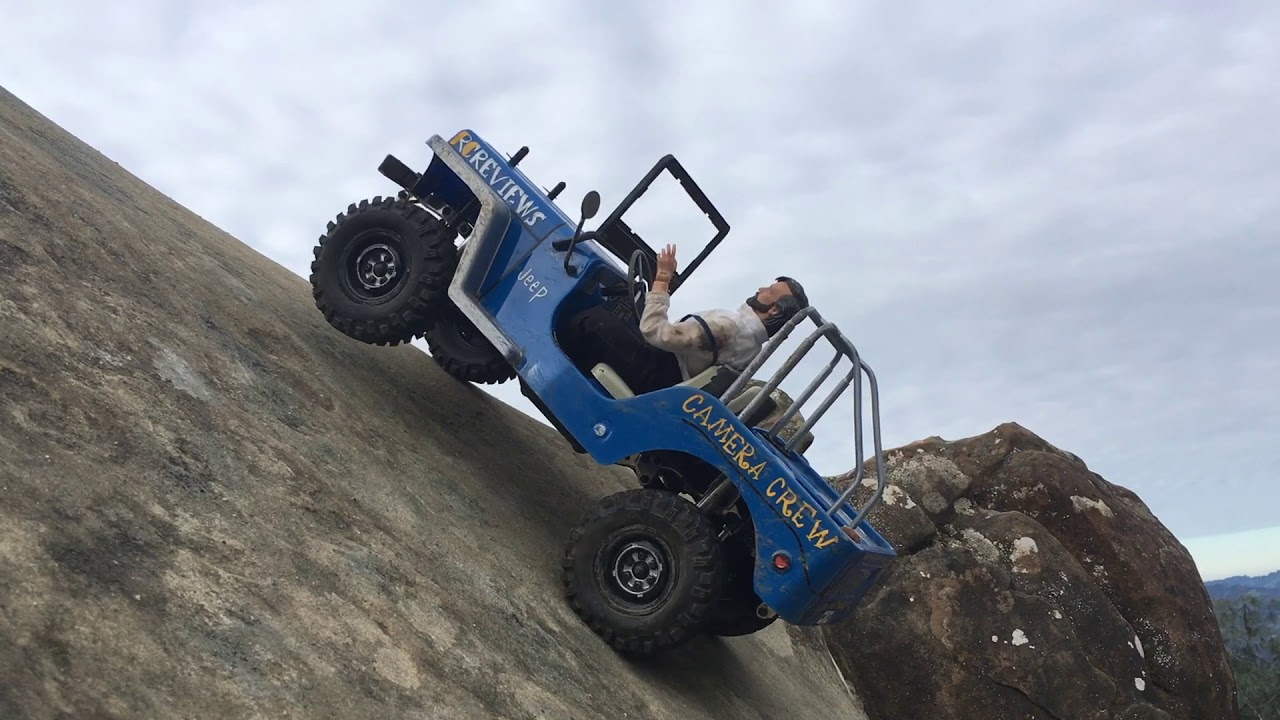 traxxas trx4 axial scx10 gmade sawback tire testing at mount diablo