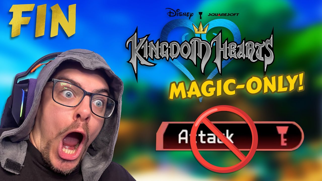 I QUIT | Magic-Only Kingdom Hearts 1 Challenge