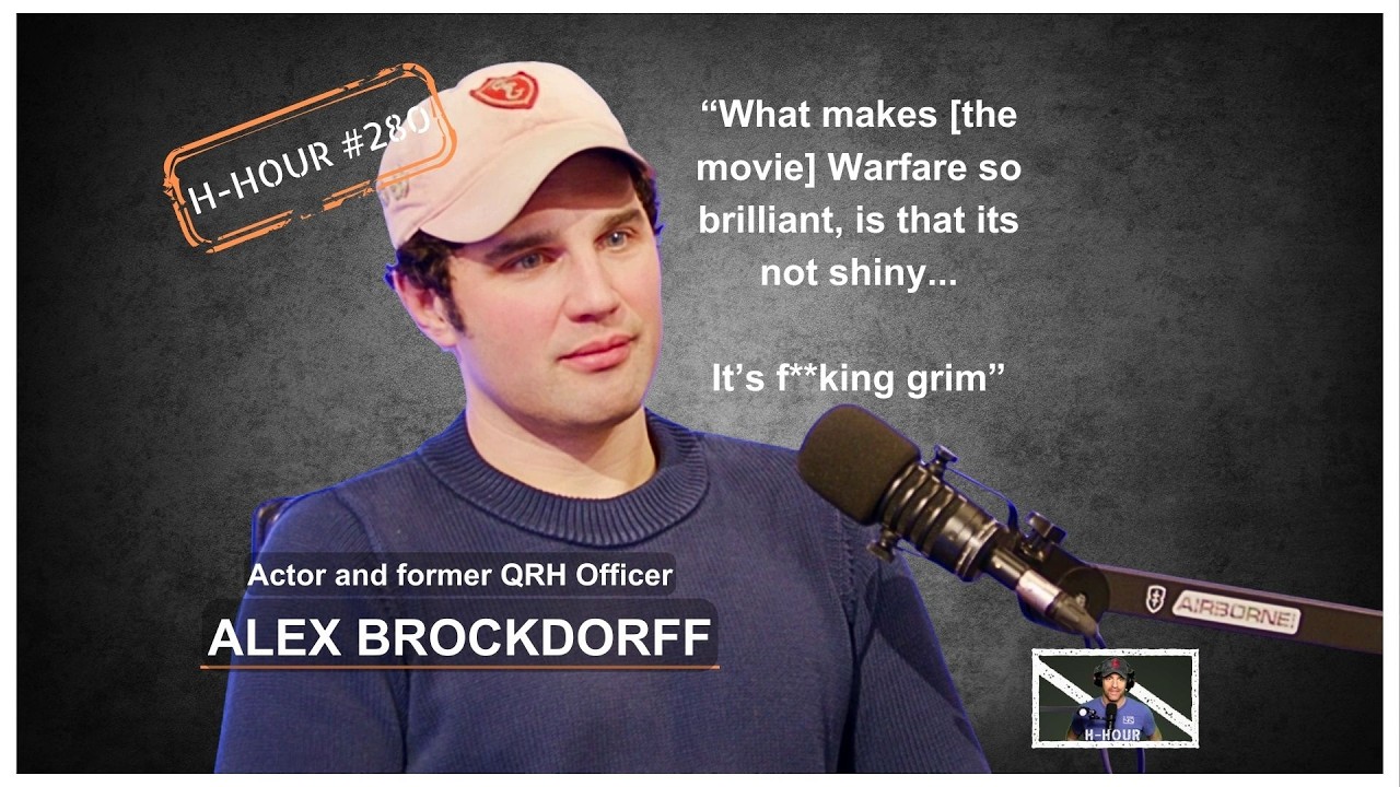 “What makes [the movie] Warfare so brilliant, is that its not shiny...  it’s f**king grim”