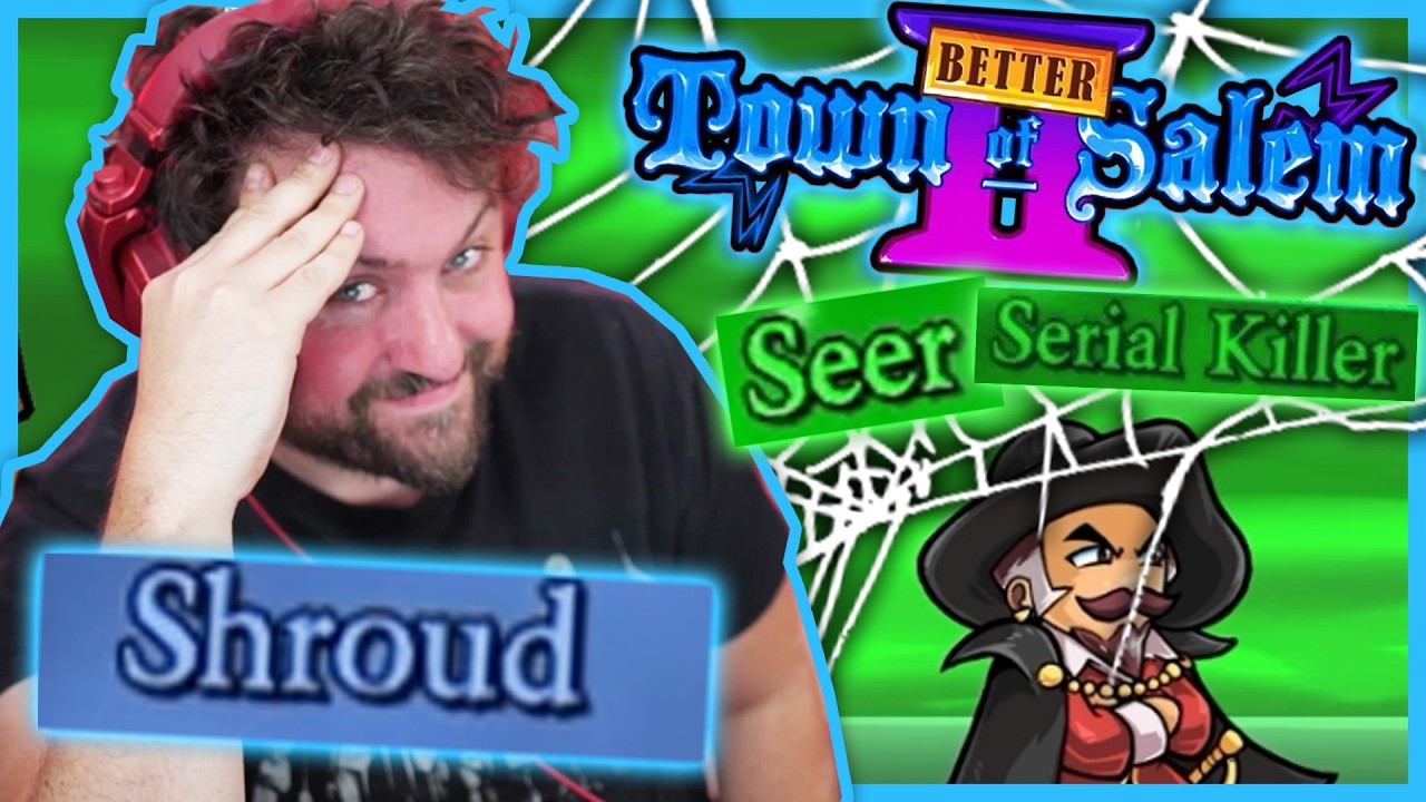 The Web of Lies I had to spin for this Shroud game... | Town of Salem 2 BetterTOS2 Mod w/ Friends