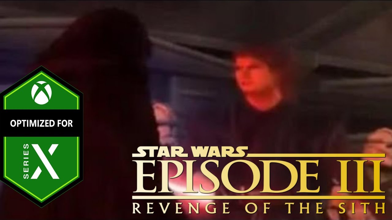 Star Wars: Episode III Revenge of the Sith DARK SIDE ENDING Xbox Series X 4k 120fps No damage