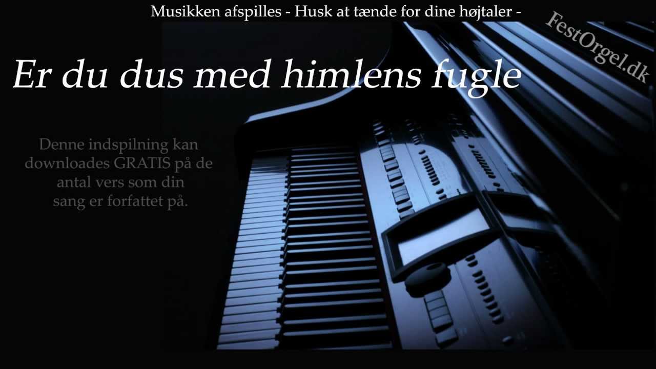 Er du dus med himlens fugle