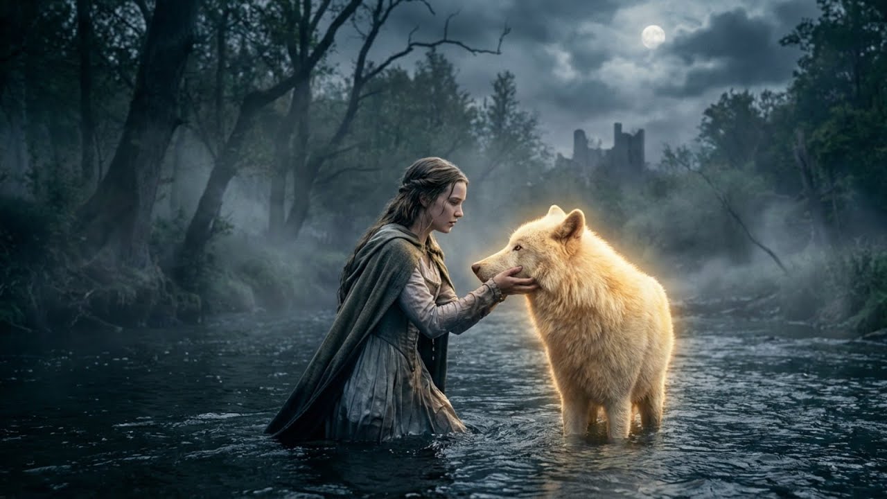 “Don’t Touch That Wolf,”They Warned—But She Saved Him in the River,and the Alpha King Came After Her
