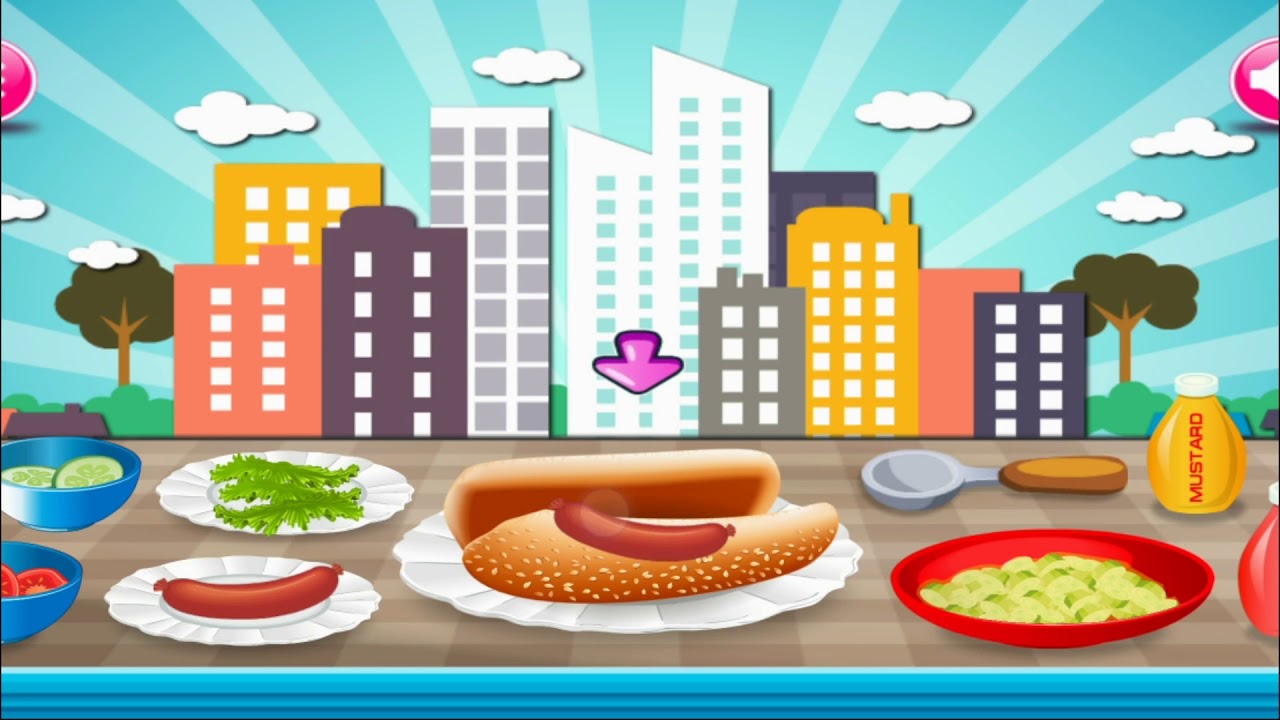 Fast Food Maker Cooking Games