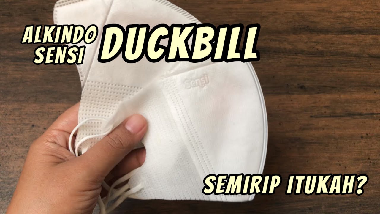 REVIEW MASKER DUCKBILL SENSI VS ALKINDO