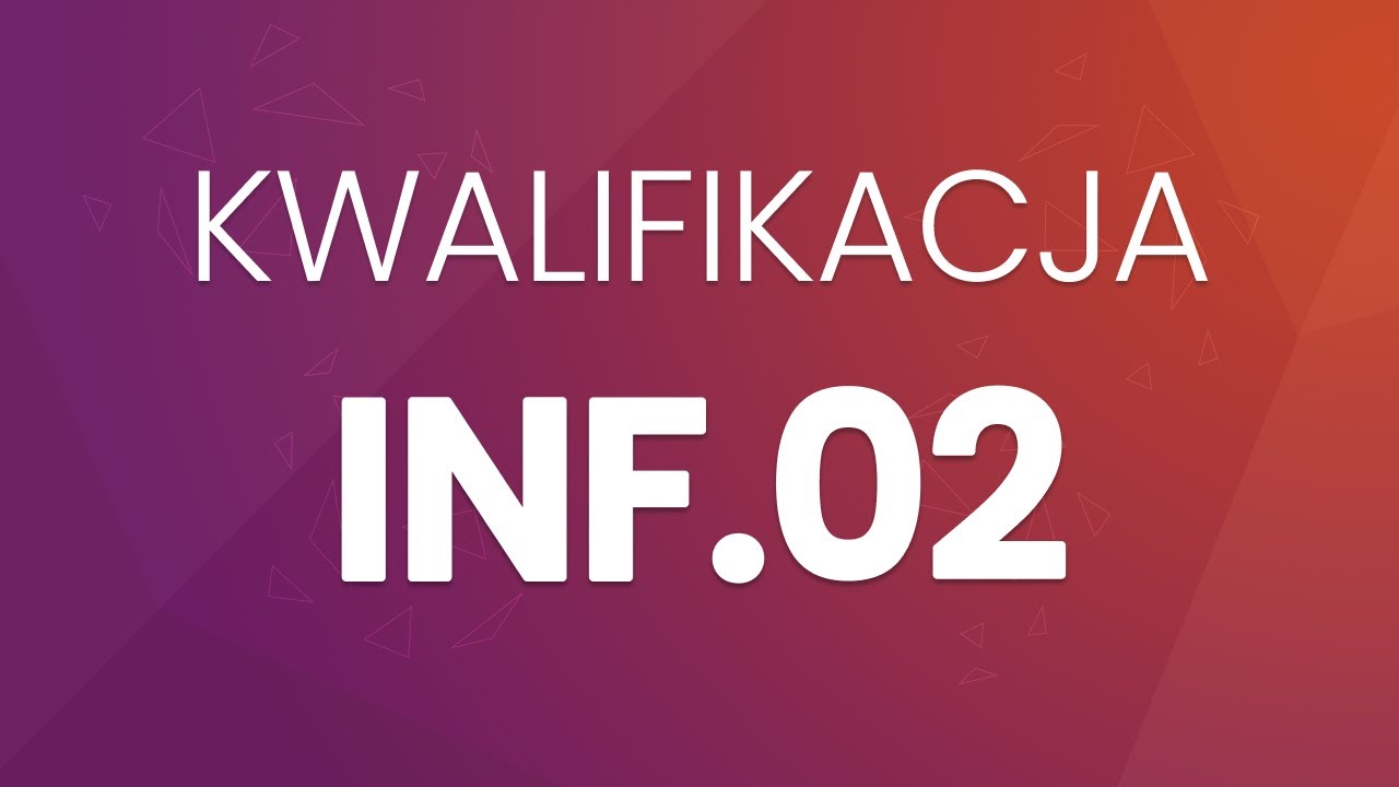 Kwalifikacja INF.02 (EE.08) - zad.04 - czerwiec 2021 - wersja SG - część praktyczna