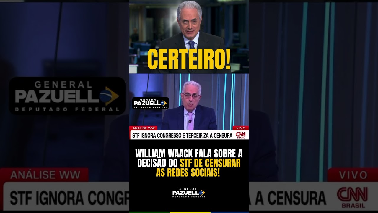 🚨William Wack, jornalista da CNN.