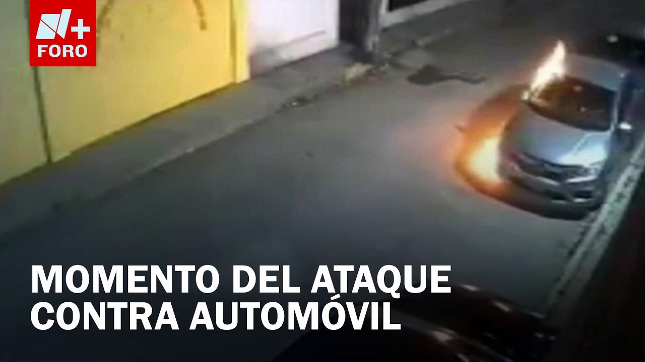 Sujetos prenden fuego a un auto en Cuautitlán Izcalli - Las Noticias
