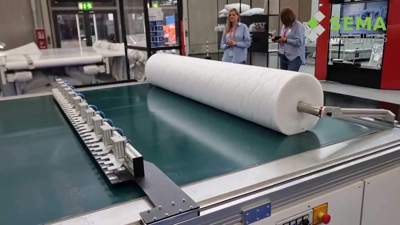 System do automatycznego rozwijania oraz wzdłużnego i poprzecznego cięcia surowców SEMA LCC 3020