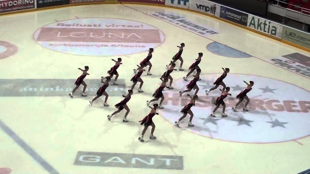 Team Unique - Synchronized skating Finnish Nationals 2013