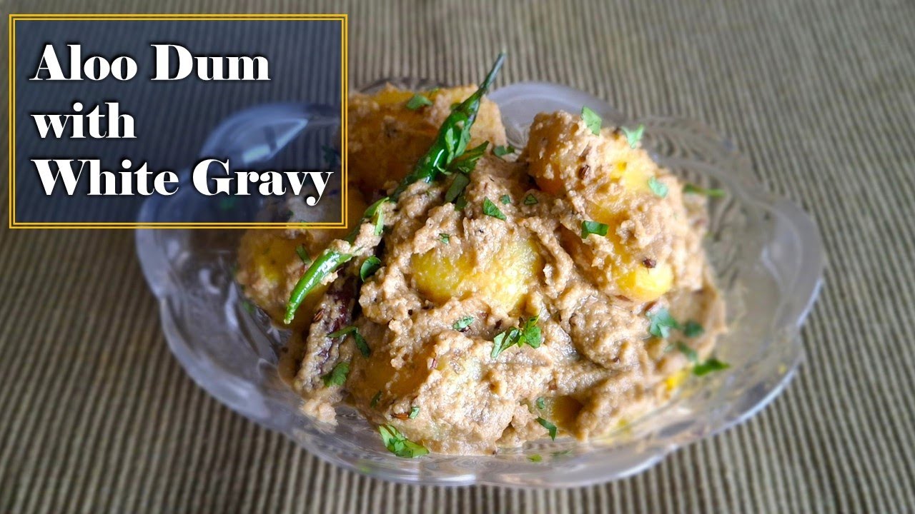 Алу дум без лука и чеснока с белым соусом | Пальчики оближешь