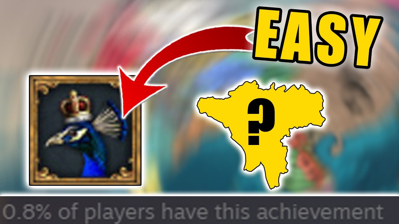 Making this 'VERY HARD' EU4 Achievement look EASY