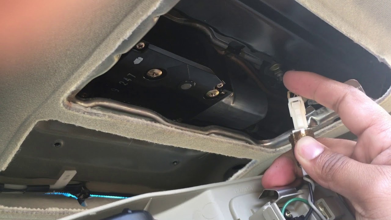 How to fix Sunroof stuck open window at home