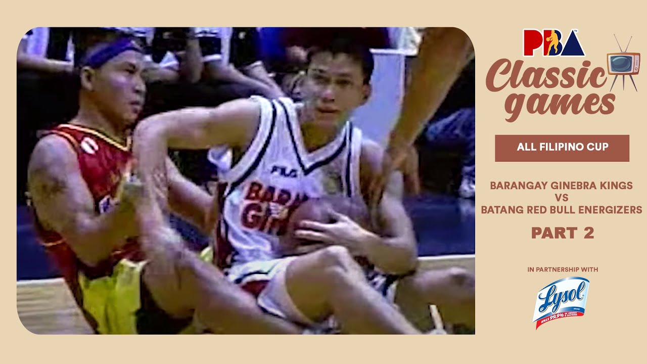 PBA Classic Games: 2000 All Filipino Cup | Ginebra vs. Redbull | Feb. 20, 2000 (PART 2)