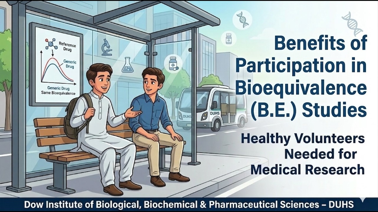 What Happens in a Bioequivalence Study? | IBBPS | DUHS