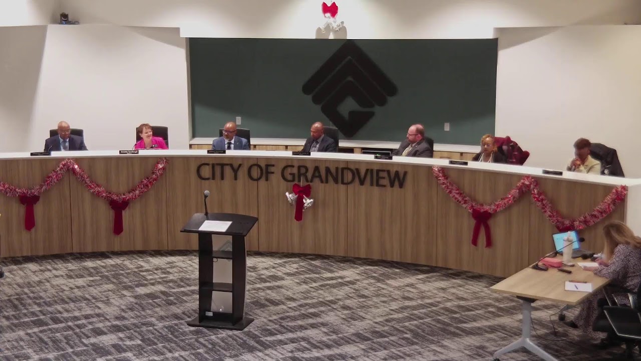 City of Grandview Board of Aldermen Regular Session 11/25/2025