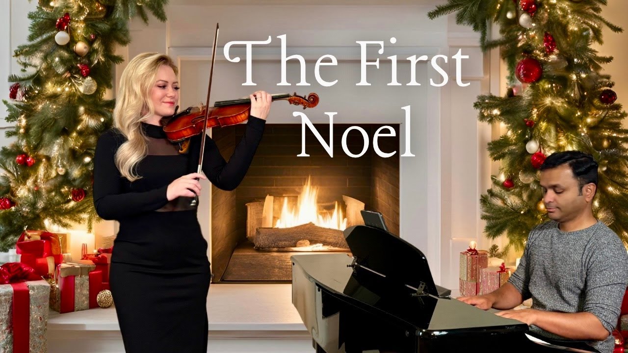 The First Noel - Emily Burak, Violin - Christmas Fireside Sessions Live Performance