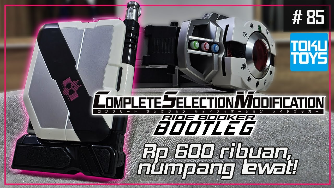Review CSM Ridebooker Bootleg Version - 600 ribuan, numpang lewat!